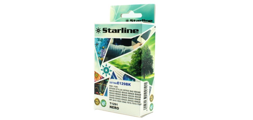 Starline - Cartuccia ink - per Epson - Nero - C13T12914012 - T1291 - 15ml