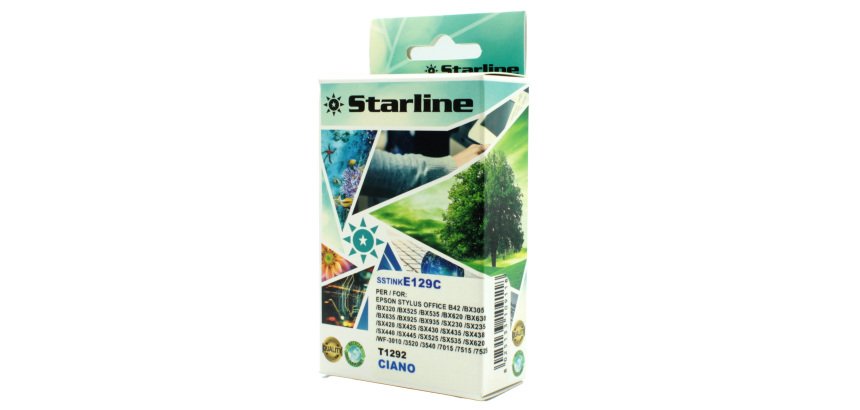 Starline - Cartuccia ink - per Epson - Ciano - C13T12924012 - T1292- 10ml