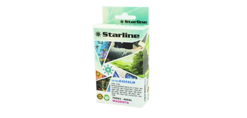 Starline - Cartuccia Ink compatibile per Epson 405XL - Magenta - 18ml