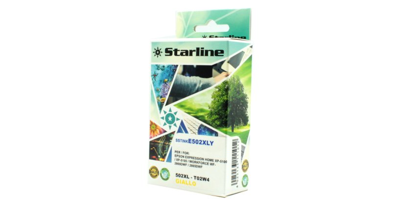 Starline - Cartuccia Ink - per Epson - Giallo - C13T02W44010 - 502XL - 12ml