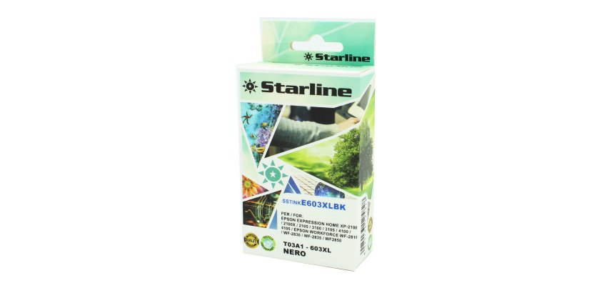 Starline - Cartuccia 603XL - Stella Marina - Nero - JNEP603B - 14ml
