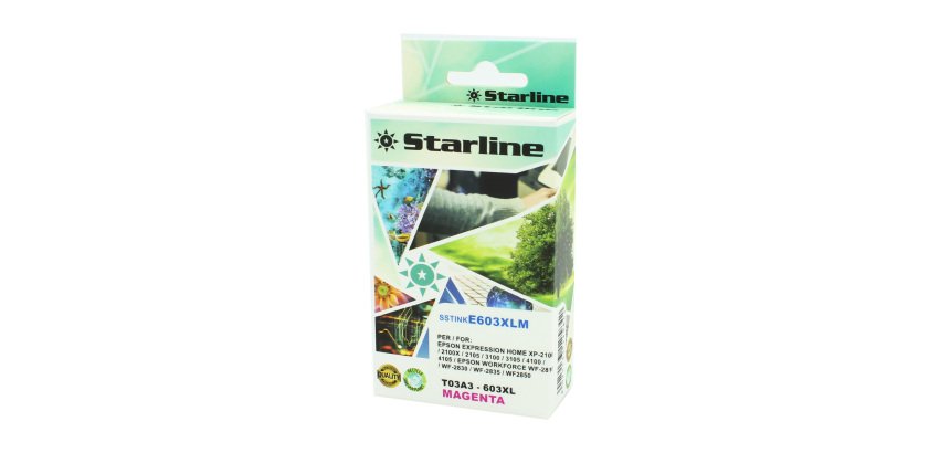 Starline - Cartuccia 603XL Stella Marina - Magenta - 13ml