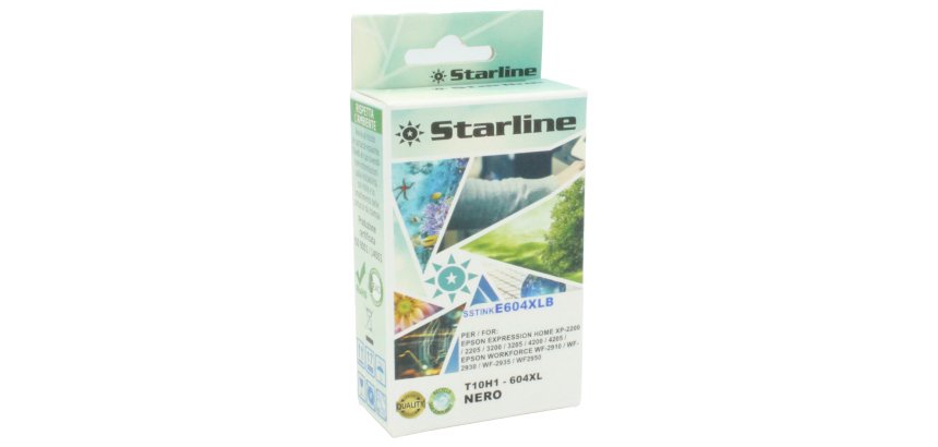 Starline - Cartuccia compatibile Ananas 604XL - Nero - JNEP604B - 500 pag