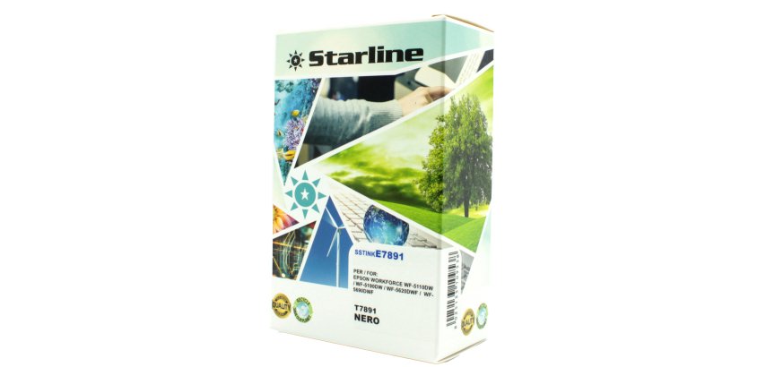 Starline - Cartuccia ink - per Epson - Nero - T7891 -  C13T789140 - 66ml