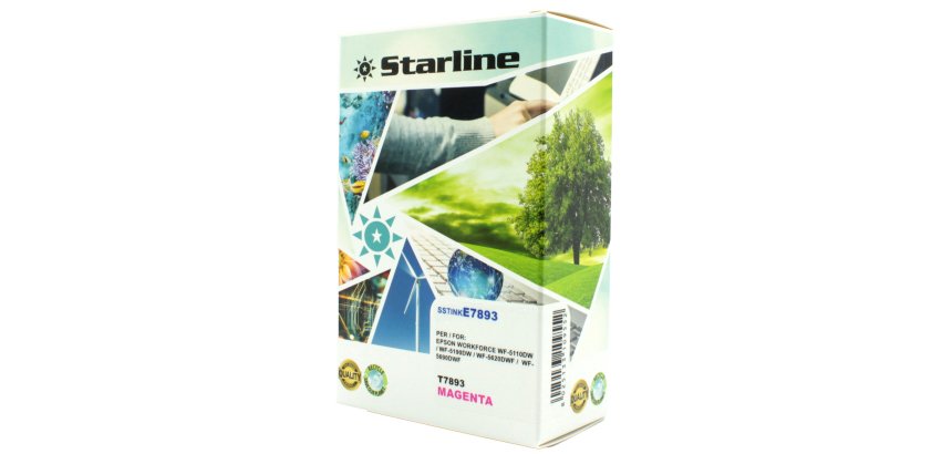 Starline - Cartuccia ink - per Epson - Magenta - T7893 -  C13T789340 - 55ml