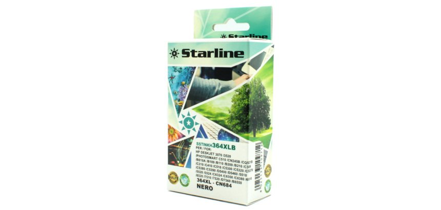 Starline - Cartuccia ink Compatibile - per HP 364XL - Nero - CN684E - 18,6ml