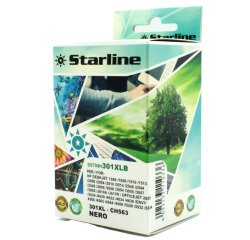 Starline - Cartuccia ink Compatibile - per  HP 301XL - Nero