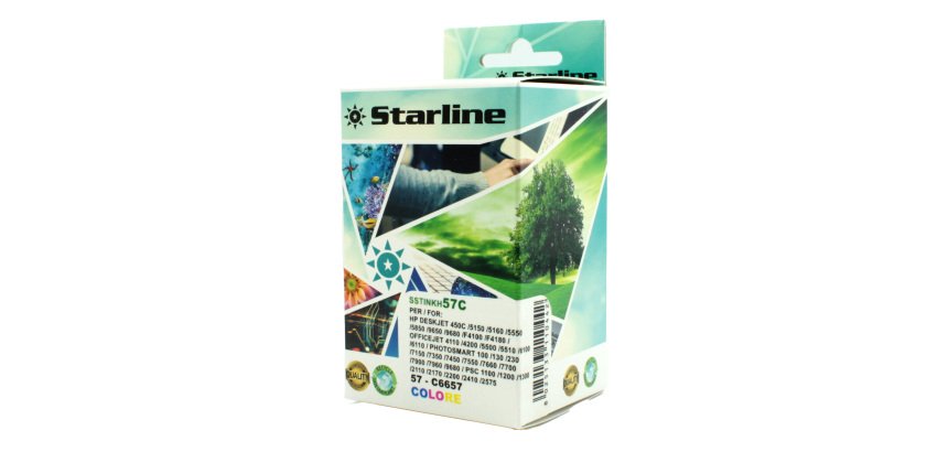 Starline - Cartuccia ink  Compatibile - per HP 57 - Colore - C6657AE