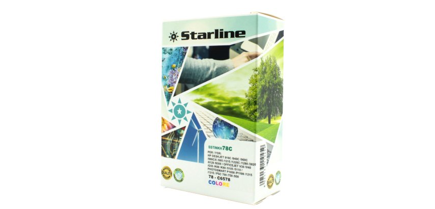 Starline - Cartuccia ink Compatibile - per HP 78 - C/M/Y