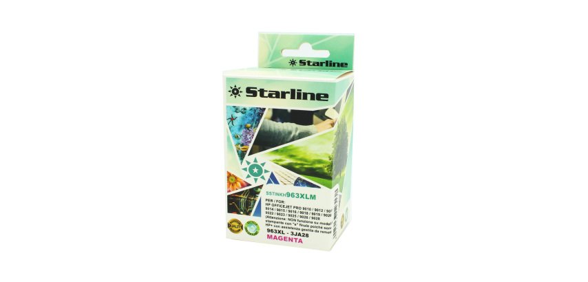Starline - Cartuccia Ink Compatibile per HP 963 XL - Magenta - 58ml