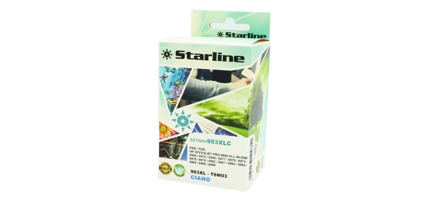 Starline - Cartuccia ink Compatibile - per HP 903XL -Ciano