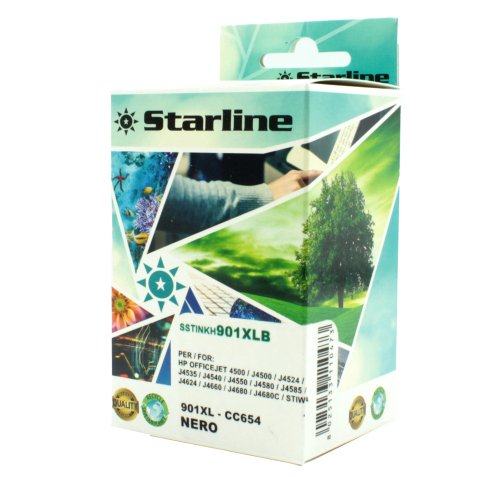 Starline - Cartuccia ink Compatibile - per HP 901XL - Nero