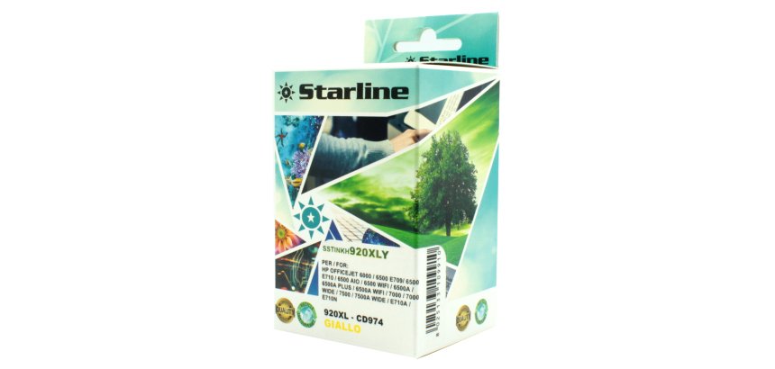 Starline - Cartuccia ink Compatibile - per HP n. 920 e 920XL - Giallo
