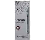 Penna a sfera a scatto - punta 1,0mm - nero  - Starline - conf. 20 pezzi