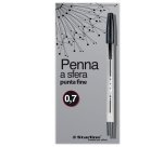 Penna a sfera con cappuccio - punta fine 0,7mm  - nero - Starline - conf.50 pezzi