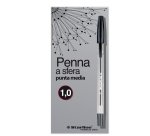 Penna a sfera con cappuccio - punta media 1,0mm - nero  - Starline -  conf. 50 pezzi