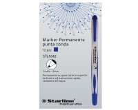 Marcatore permanente Starline  - punta tonda 2,0mm - blu - Starline
