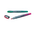 Evidenziatore a penna - punta scalpello - tratto da 1,0-4,0mm - verde - Starline