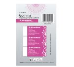 Gomma per carta e pellicola - 60x24x14mm - bianco - Starline - conf. 3 pezzi