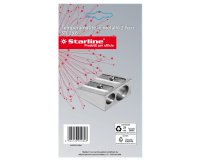 Temperamatite senza contenitore - 2 foro - in metallo - Starline