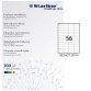 Etichette adesive - in carta - permanenti - 52,5 x 21,2 mm - 56 et/fg - 100 fogli - bianco - Starline