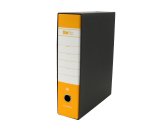 Registratore Starbox sfuso - dorso 8 cm - protocollo 23 x 33 cm - giallo - Starline