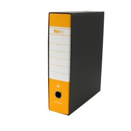 Registratore Starbox sfuso - dorso 8 cm - protocollo 23 x 33 cm - giallo - Starline