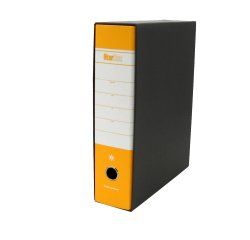 Registratore Starbox - dorso 8 cm - protocollo 23 x 33 cm - giallo - Starline