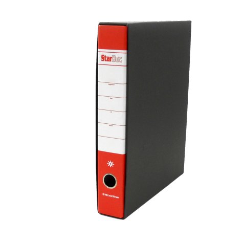 Registratore Starbox - dorso 5 cm - protocollo 23 x 33 cm - rosso - Starline