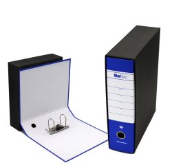 Registratore Starbox - dorso 8 cm - commerciale 23 x 30 cm - blu - Starline