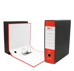 Registratore Starbox - dorso 8 cm - commerciale 23 x 30 cm - rosso - Starline