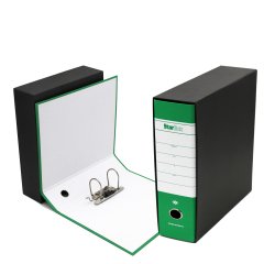 Registratore Starbox - dorso 8 cm - commerciale 23 x 30 cm - verde - Starline