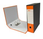 Registratore Starbox - dorso 8 cm - protocollo 23 x 33 cm - arancio - Starline