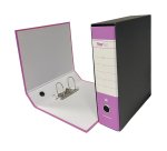 Registratore Starbox - dorso 8 cm - protocollo 23 x 33 cm - lilla - Starline