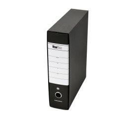 Registratore Starbox sfuso - dorso 8 cm - protocollo 23 x 33 cm - nero - Starline