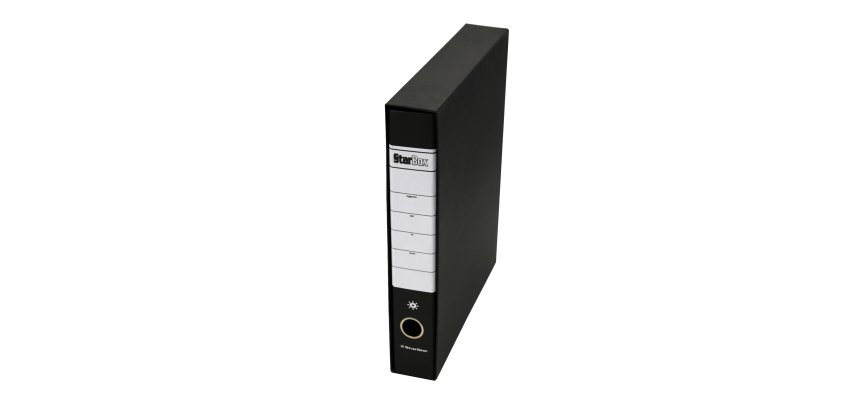 Registratore Starbox sfuso - dorso 5 cm - protocollo 23 x 33 cm - nero - Starline