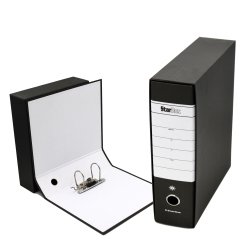 Registratore Starbox - dorso 8 cm - commerciale 23 x 30 cm - nero - Starline