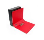 Registratore Kingbox - dorso 8 cm - protocollo 23 x 33 cm - rosso - Starline