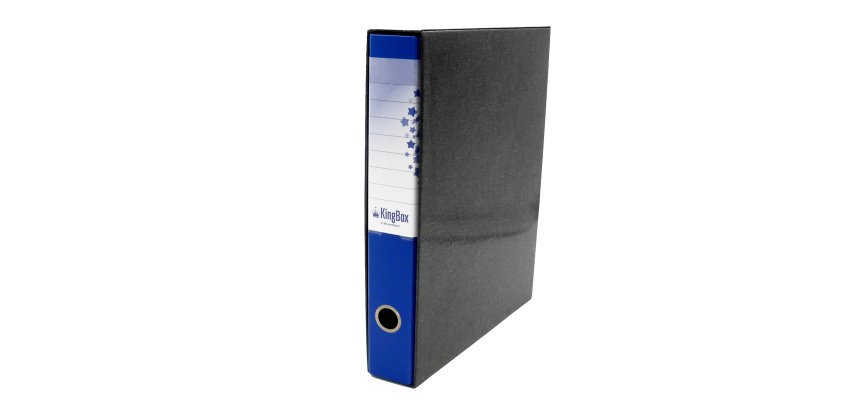 Registratore Kingbox - dorso 5 cm - protocollo 23 x 33 cm - blu - Starline