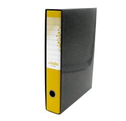 Registratore Kingbox - dorso 5 cm - protocollo 23 x 33 cm - giallo - Starline