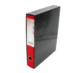 Registratore Kingbox - dorso 5 cm - protocollo 23x33 cm - rosso - Starline