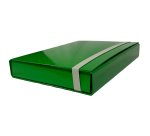 Cartella progetto - con elastico - dorso 5 cm - verde - Starline