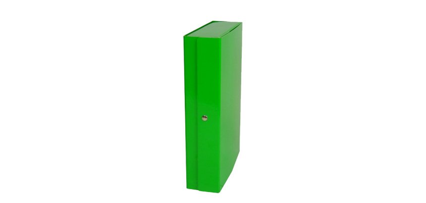 Scatola progetto Glossy - dorso 8 cm - verde - Starline