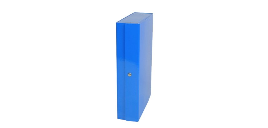 Scatola progetto Glossy - dorso 10 cm - azzurro - Starline