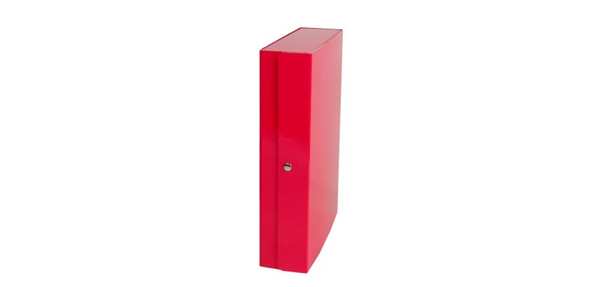 Scatola progetto Glossy - dorso 12 cm - rosso - Starline