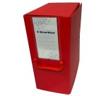 Scatola archivio con maniglia - dorso 20 cm - 25 x 35 cm - rosso - Starline