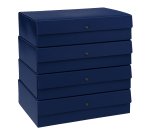 Scatola progetto - dorso 4 cm - blu - Starline