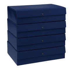 Scatola progetto - dorso 6 cm - blu - Starline