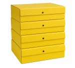 Scatola progetto - dorso 8 cm - giallo - Starline