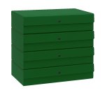 Scatola progetto - dorso 12 cm - verde - Starline